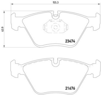 VMPG-19084 - 2347402 Brake Pad | VMP Spares