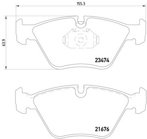 VMPG-19084 - 2347402 Brake Pad | VMP Spares
