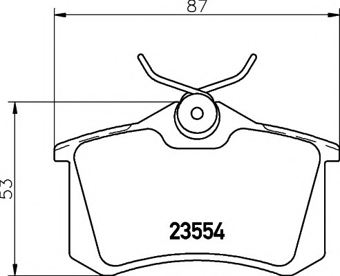 VMPG-19088 - 2355402 Brake Pad | VMP Spares