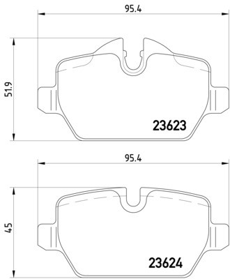 VMPG-19092 - 2362303 Brake Pad | VMP Spares