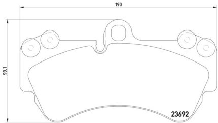 VMPG-19093 - 2369202 Brake Pad | VMP Spares