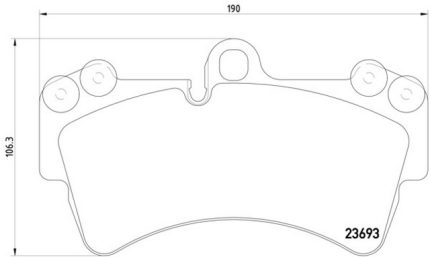 VMPG-19094 - 2369302 Brake Pad | VMP Spares