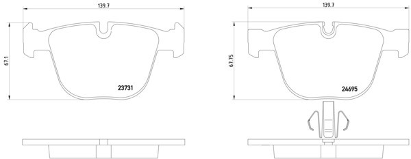 VMPG-19097 - 2373101 Brake Pad | VMP Spares