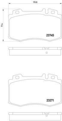 VMPG-19099 - 2374502 Brake Pad | VMP Spares
