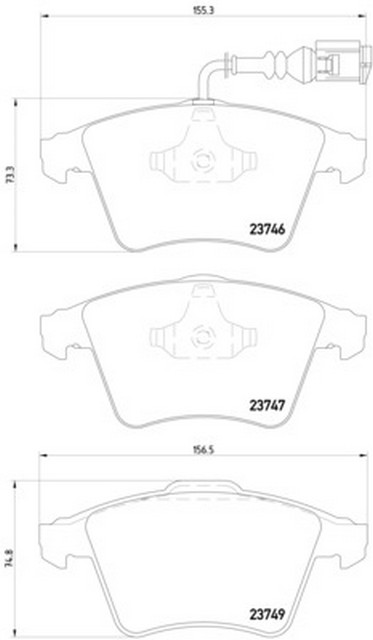 VMPG-19100 - 2374601 Brake Pad | VMP Spares