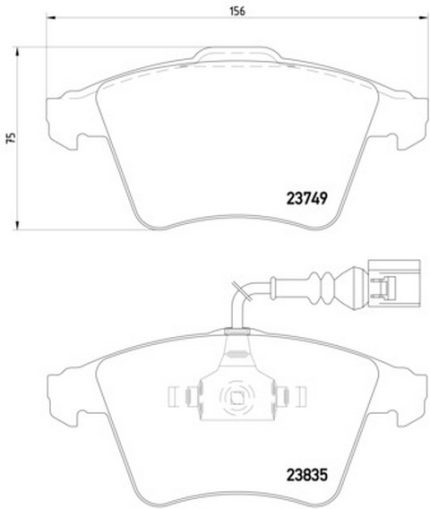 VMPG-19102 - 2374901 Brake Pad | VMP Spares