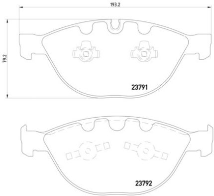 VMPG-19106 - 2379101 Brake Pad | VMP Spares