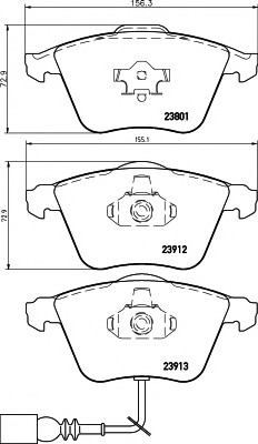 VMPG-19109 - 2380101 Brake Pad | VMP Spares