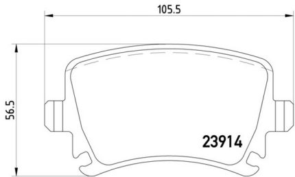 VMPG-19114 - 2391401 Brake Pad | VMP Spares