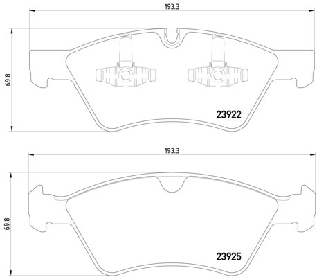VMPG-19116 - 2392201 Brake Pad | VMP Spares
