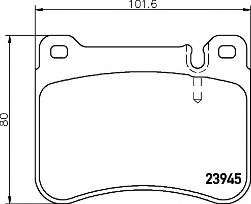 VMPG-19122 - 2394501 Brake Pad | VMP Spares