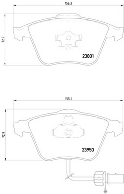 VMPG-19123 - 2395001 Brake Pad | VMP Spares