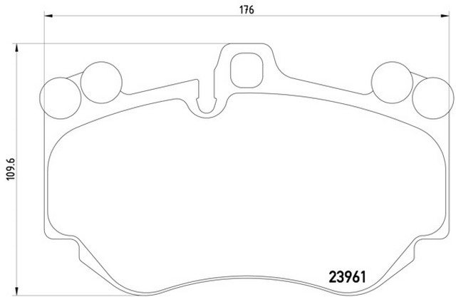 VMPG-19126 - 2396101 Brake Pad | VMP Spares
