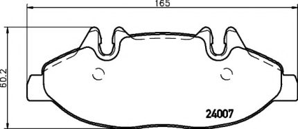 VMPG-19129 - 2400701 Brake Pad | VMP Spares