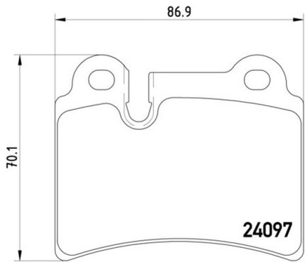 VMPG-19134 - 2409701 Brake Pad | VMP Spares