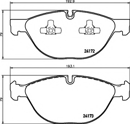 VMPG-19139 - 2417201 Brake Pad | VMP Spares