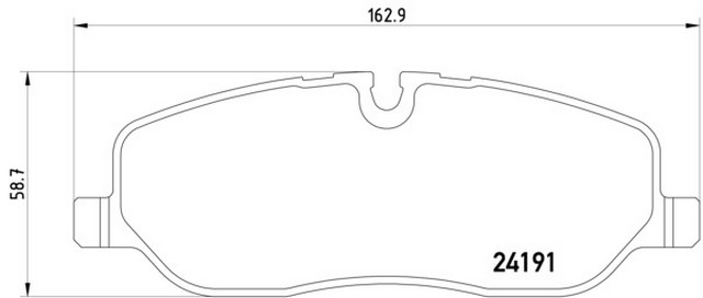 VMPG-19140 - 2419101 Brake Pad | VMP Spares