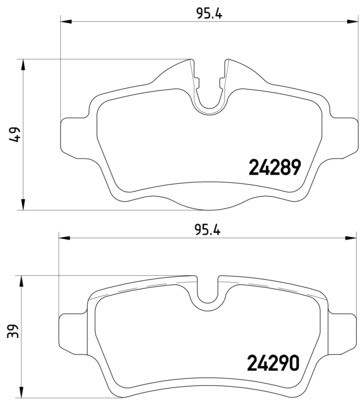 VMPG-19144 - 2428901 Brake Pad | VMP Spares