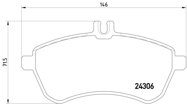 VMPG-19145 - 2430601 Brake Pad | VMP Spares