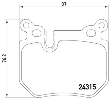 VMPG-19147 - 2431501 Brake Pad | VMP Spares