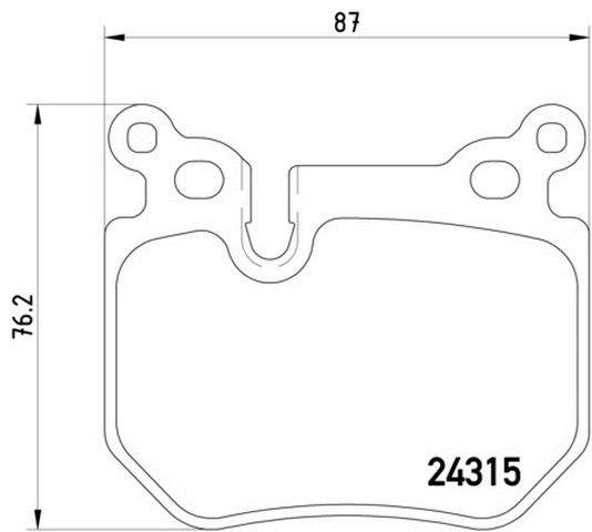VMPG-19147 - 2431501 Brake Pad | VMP Spares