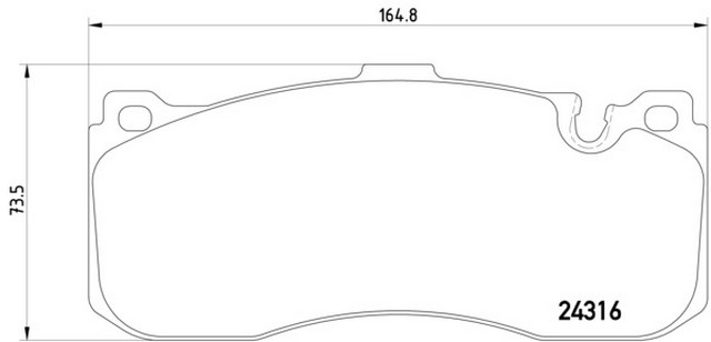 VMPG-19148 - 2431601 Brake Pad | VMP Spares
