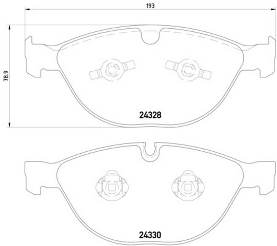 VMPG-19149 - 2432801 Brake Pad | VMP Spares