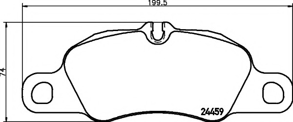VMPG-19154 - 2445901 Brake Pad | VMP Spares