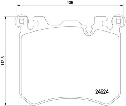 VMPG-19159 - 2452401 Brake Pad | VMP Spares