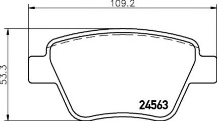 VMPG-19163 - 2456301 Brake Pad | VMP Spares