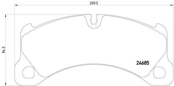 VMPG-19168 - 2468501 Brake Pad | VMP Spares