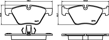 VMPG-19170 - 2469701 Brake Pad | VMP Spares
