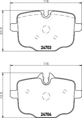 VMPG-19171 - 2470301 Brake Pad | VMP Spares