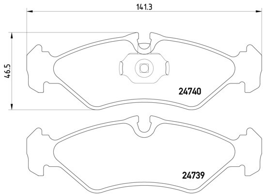 VMPG-19174 - 2473901 Brake Pad | VMP Spares