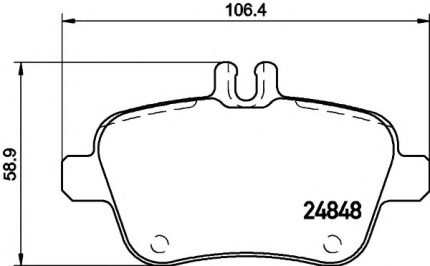 VMPG-19176 - 2484801 Brake Pad | VMP Spares