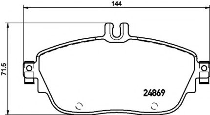 VMPG-19178 - 2486901 Brake Pad | VMP Spares
