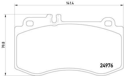 VMPG-19179 - 2497601 Brake Pad | VMP Spares