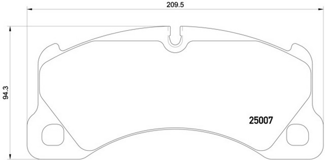 VMPG-19180 - 2500701 Brake Pad | VMP Spares