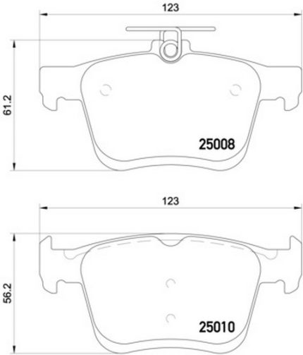 VMPG-19181 - 2500801 Brake Pad | VMP Spares