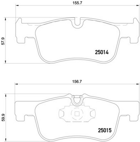 VMPG-19182 - 2501401 Brake Pad | VMP Spares