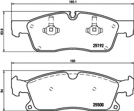 VMPG-19189 - 2519202 Brake Pad | VMP Spares