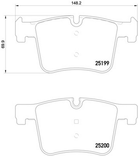 VMPG-19190 - 2519901 Brake Pad | VMP Spares