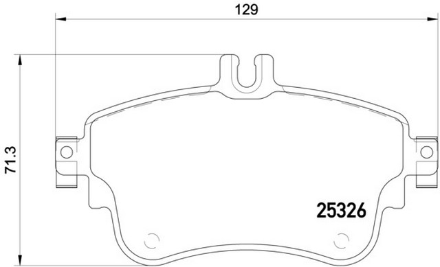 VMPG-19196 - 2532601 Brake Pad | VMP Spares