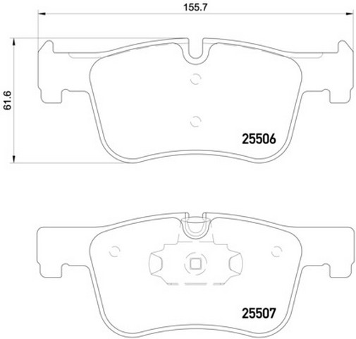 VMPG-19198 - 2550601 Brake Pad | VMP Spares