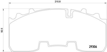 VMPG-19215 - 2930601 Brake Pad | VMP Spares
