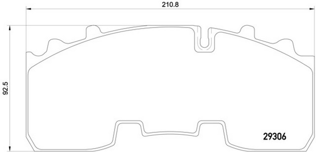 vmp-371495 VMPG-19215 - 2930601 Brake Pad | VMP Spares