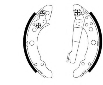 VMPG-19218 - 91018200 Brake Shoe Set | VMP Spares