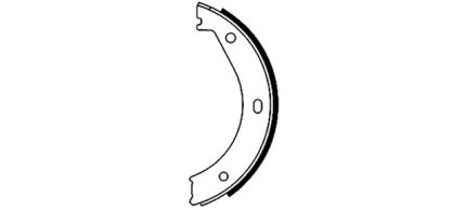 VMPG-19223 - 91033400 Brake Shoe Set,Parking | VMP Spares