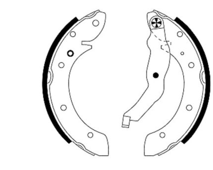 VMPG-19225 - 91044000 Brake Shoe Set | VMP Spares