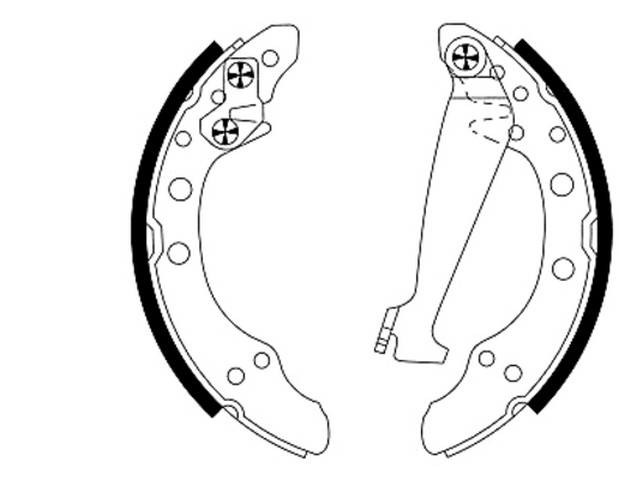 vmp-371523 VMPG-19228 - 91044700 Brake Shoe Set | VMP Spares